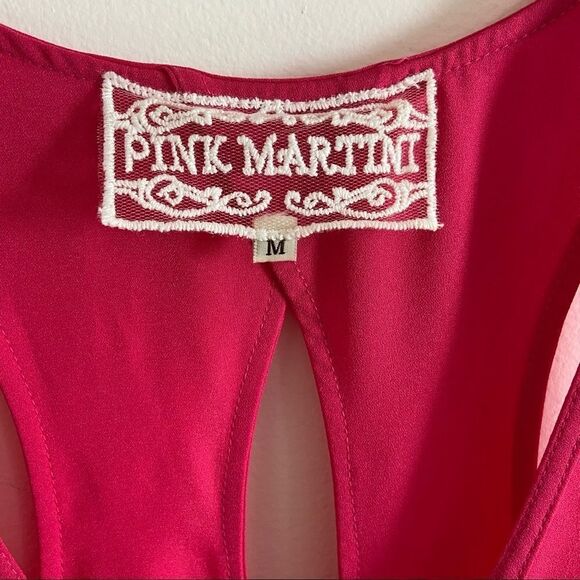 Pink Martini Pink Sleeveless Maxi Dress Medium - Picture 3 of 6